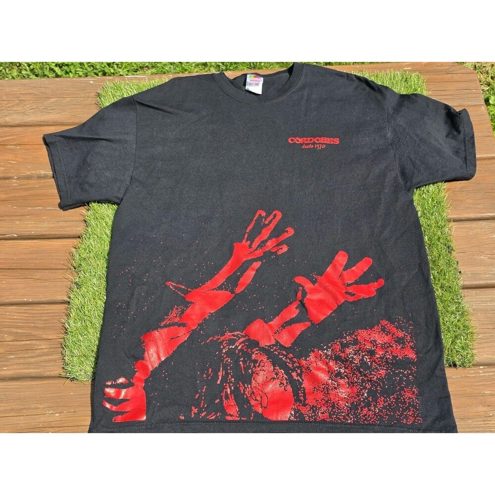 Cordobes desde 1970 Black T-Shirt Fruit Of The Loom Heavy Cotton Tag Mens XL